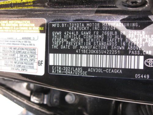 2005 Toyota Camry XLE Very Clean Sunroof Leather One Owner, US $8,199.00, image 49