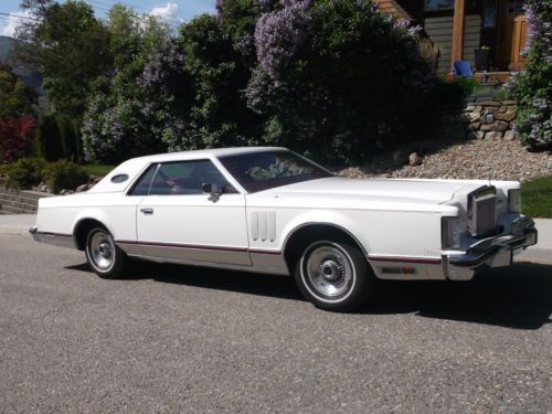 1978 lincoln mark v  21000 miles stored  24 years