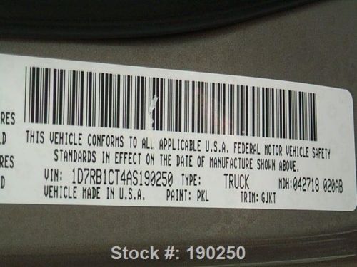 2010 DODGE RAM LARAMIE CREW HEMI NAV REAR CAM 20'S 37K TEXAS DIRECT AUTO, US $28,980.00, image 12