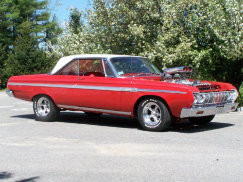 64 sport fury 440 blown, 5 speed, dana rear, power disc 750 horse on pump gas