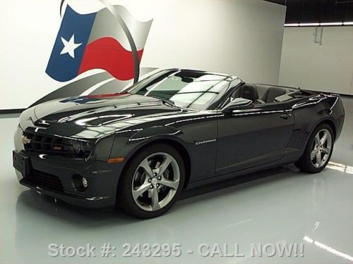 2013 chevy camaro 2ss rs convertible nav hud rear cam  texas direct auto