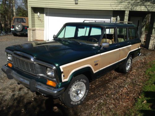 1980 jeep wagoneer limited sport utility 4-door 5.9l