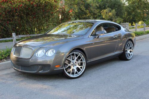 2008 bentley continental gt speed, mint condition, custom 22&#034; wheels