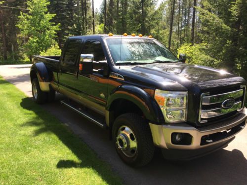 2012 f-450 sd crew cab king ranch 6.7 diesel