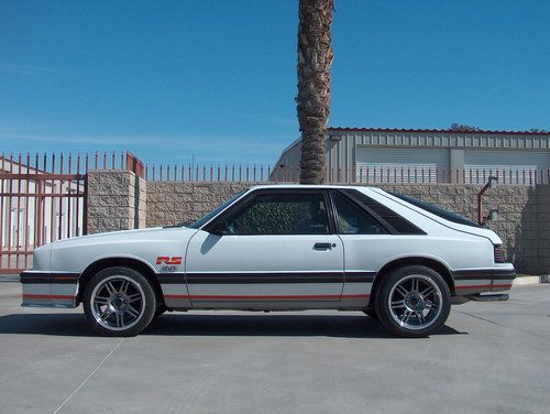 1984 mercury capri rs - low mileage southern california survivor!