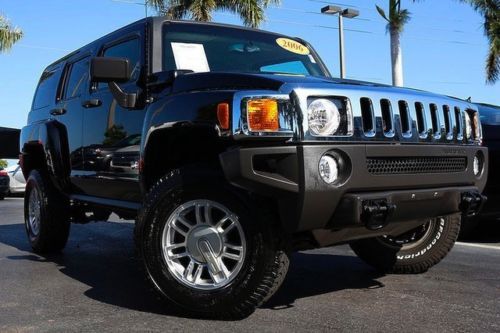 06 hummer h3 3.5l, rugged &amp; nice, sunroof, leather, free shipping!