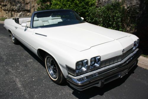 1974 buick lesabre luxus convertible 2-door 5.7l