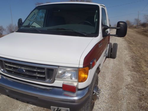 2006 e450 dually 2wd ford cutaway diesel 6.0 turbo diesel powerstroke