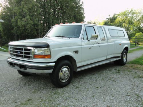 95 f350 7.3 powerstroke dually excellent condition garage kept not driven winter