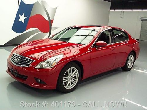 2010 infiniti g37 journey sedan auto sunroof xenons 63k texas direct auto