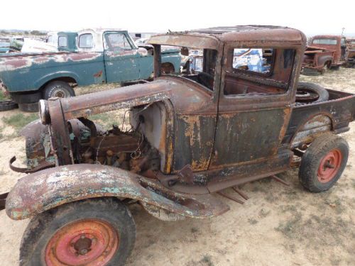 1930 1931 ford model a pickup project bed cab frame hot rod banger 4 cylinder