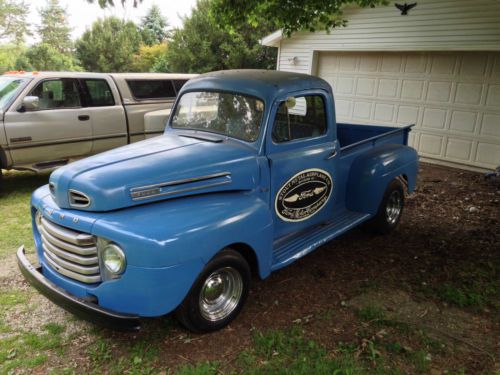 1950 ford f-1 pickup truck hot rod rat rod
