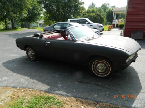 1965 chevrolet corvair convertible 6 cyl, carter 4 barrel carb,runs well! 67k