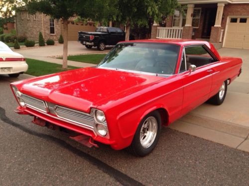 1966 plymouth fury iii 2-door hardtop viper red