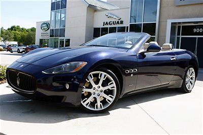 2011 maserati granturismo convertible - 1 owner - florida vehicle