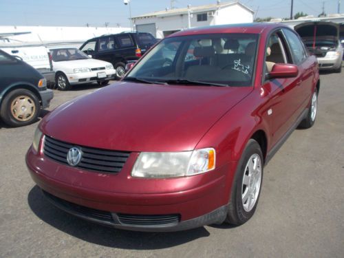 2001 volkwagen passat no reserve