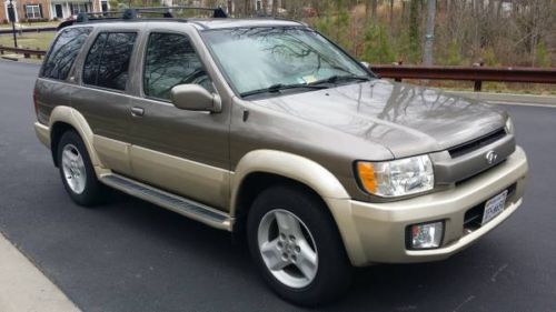 2002 infiniti qx4  sport utility 4-door 3.5l clean carfax