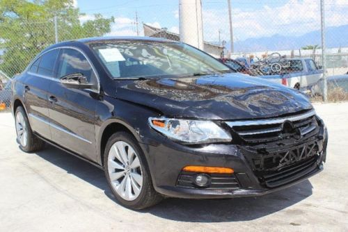 2010 volkswagen cc sport pzev crashed damaged fixer repairable clean title! l@@k
