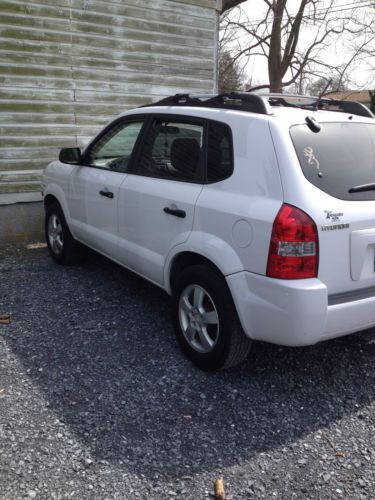 2008 hyundai tucson gls sport utility 4-door 2.0l