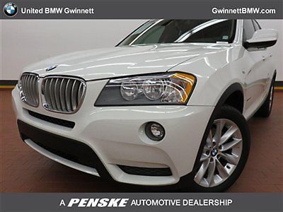 Xdrive28i low miles 4 dr suv automatic gasoline 2.0l 4 cyl engine alpine white