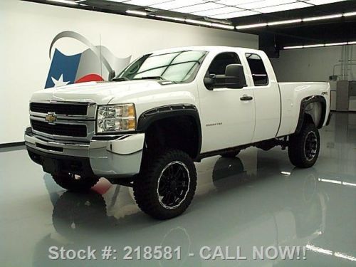 2010 chevy silverado 2500hd ext cab 4x4 lifted 20&#039;s 72k texas direct auto