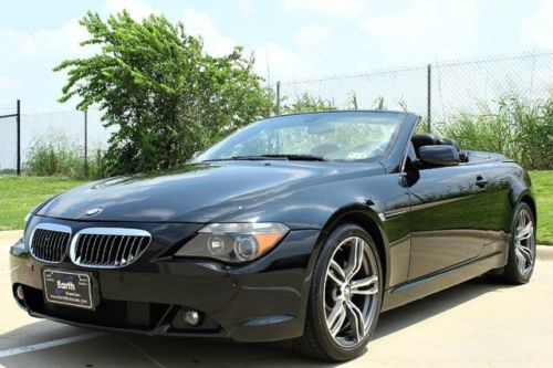 2007 bmw 650i convt, sport pkg, cold weather,logic 7 sound, comfort access