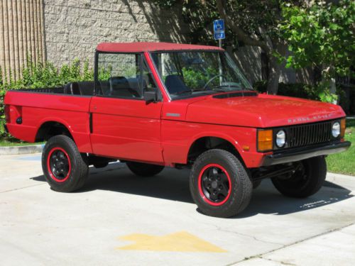 1982 range rover 2-door. rare. restored. clean.
