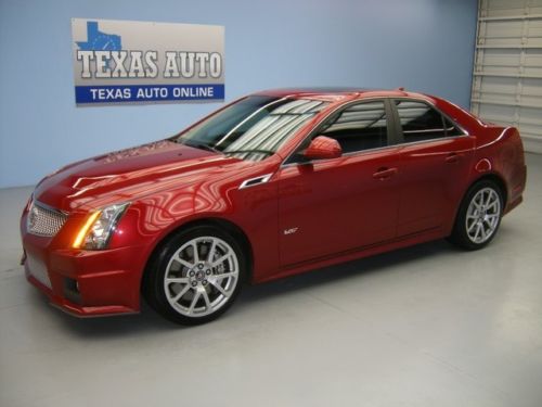 We finance!!!  2011 cadillac cts-v 556 hp supercharged nav pano roof texas auto