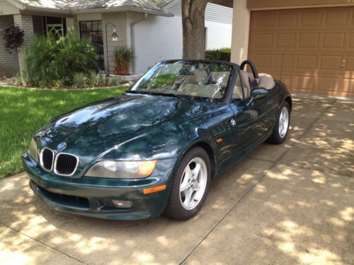 1997 bmw z3 roadster convertible manual transmission 1.9l  *no reserve*