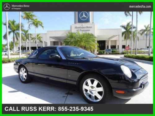 2003 ford thunderbird convertible 3.9l v8 32v automatic rear wheel drive premium