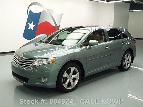 2009 toyota venza pano roof nav rear cam leather 79k mi texas direct auto