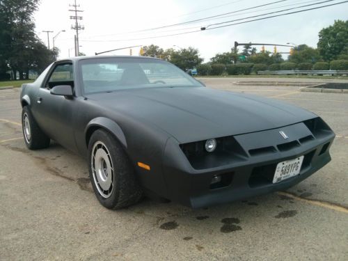 1983 chevrolet camaro berlinetta 5.7l v8 350 69k black