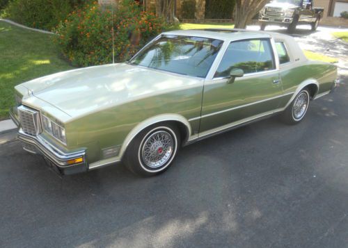 Rare 305 cid 5.0 v8 - auto -  cold a/c - landau top  with moonroof - no reserve!