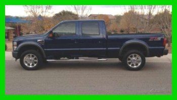 2008 ford f-350 super duty lariat crew cab turbo 6.4l v8 32v diesel