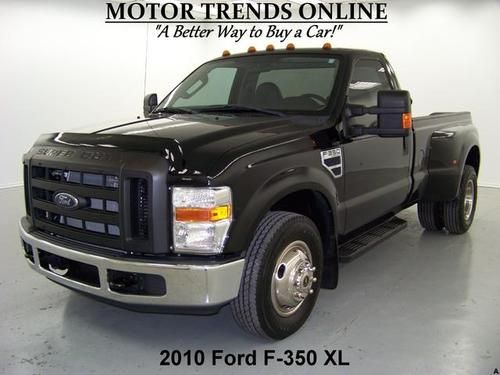 Xl work truck drw reg cab long bed 5th wheel airgate am fm cd 2010 ford f350 25k