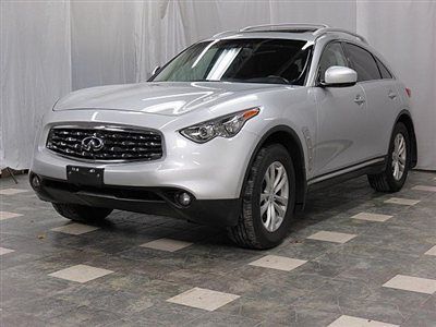 2009 infiniti fx35 awd 37k warranty cam heated lthr mroof loaded