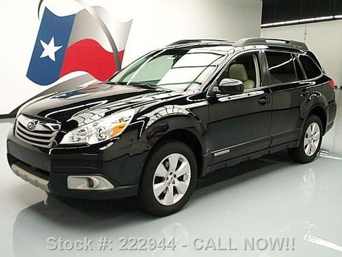 2012 subaru outback 2.5i ltd awd sunroof leather 15k mi texas direct auto