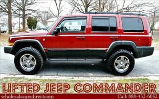 Used jeep commander 4x4 sport utility 4wd lifted monster jeeps we finance 4x4 v6