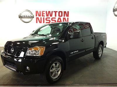 2012 nissan titan pro-4x 4wd leather nav dvd previous corporate