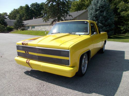 Very rare one of a kind 1984 chevrolet ex cab pickup