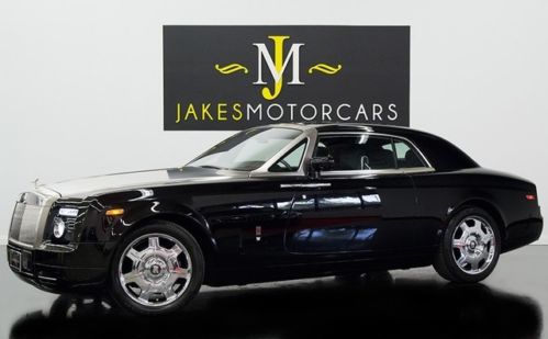 2009 phantom coupe, black/black, stainless hood, starlight headliner, 11k miles