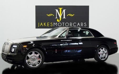 2009 phantom coupe, black/black, stainless hood, starlight headliner, 11k miles