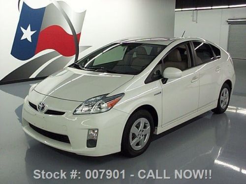 2010 toyota prius iv hybrid leather nav rear cam 39k mi texas direct auto