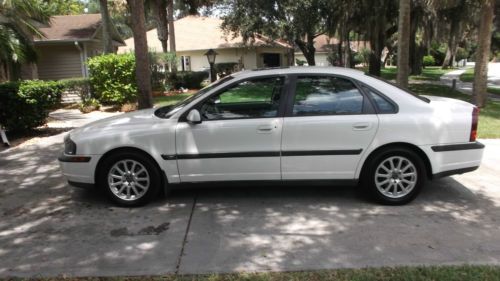 Incredible 1999 volvo s80 t6 sedan 4-door 2.8l  91k miles accident free fl car.