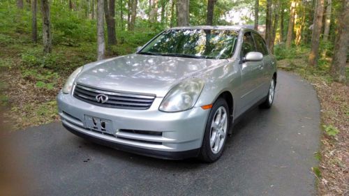 2004 infiniti g35x awd sedan automatic leather sunroof