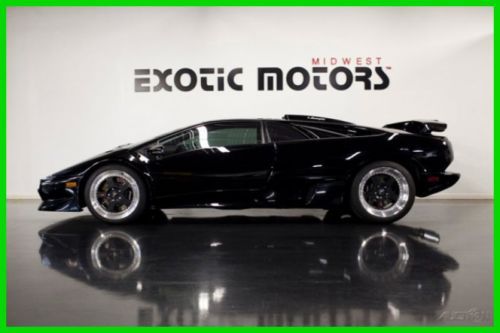 1998 lamborghini diablo sv, black on black, 20k miles, 5-speed manual, rare!!!