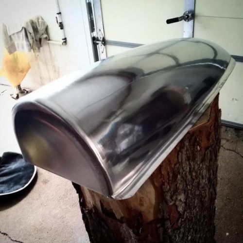 Scaglietti headrest fairing nacelle shelby aluminum porsche aston jaguar cobra