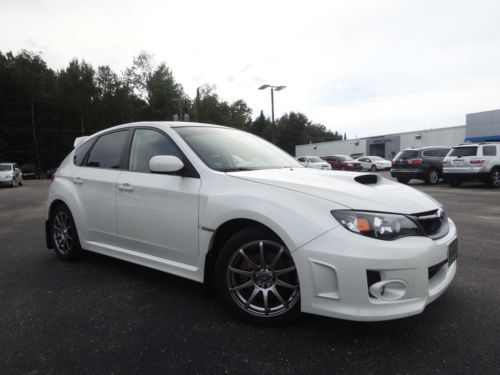 2011 subaru impreza wrx wagon 2.5liter turbo 5-speed all-wheel drive pearl white