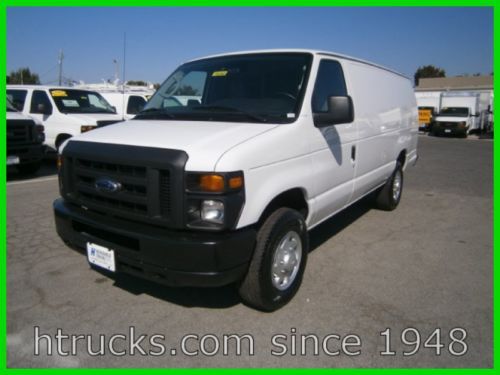 Used 2014 ford e250 econoline extended super van 4.6l v-8 power windows door