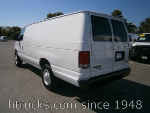Used 2014 Ford E250 Econoline Extended Super Van 4.6L V-8 Power Windows Door, image 3